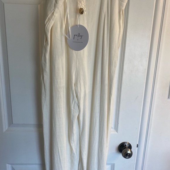 Princess Polly white linen pants new with tags - Picture 3 of 3
